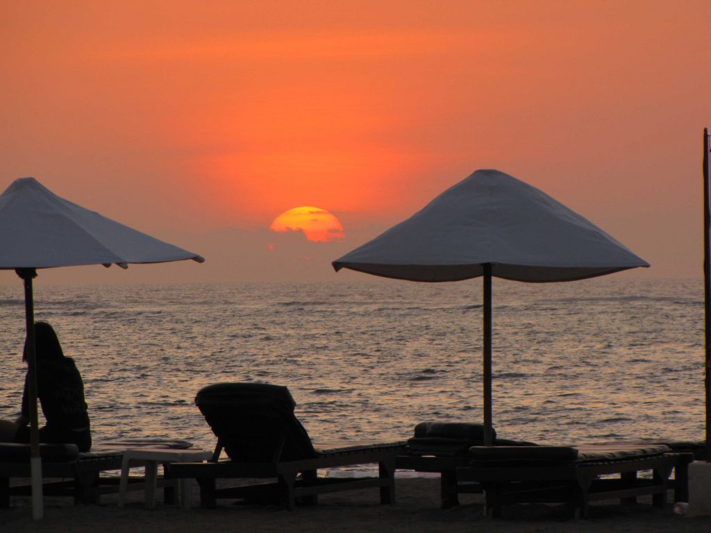 kuta sunset